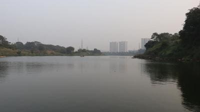 Kondhane Dam project is proposed to be built across the Ulhas River and around 291 hectares of forest land is likely to be diverted for the project. (HT PHOTO) Kondhane Dam project is proposed to be built across the Ulhas River and around 291 hectares of forest land is likely to be diverted for the project. (HT PHOTO)