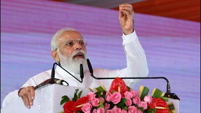 Prime Minister Narendra Modi on Saturday interacted with the people of Goa involved with the ‘Atma Nirbhar Bharat, Swayampurna Goy (Goa)’ the localised version of the Atma Nirbhar campaign. (ANI PHOTO.) Prime Minister Narendra Modi on Saturday interacted with the people of Goa involved with the ‘Atma Nirbhar Bharat, Swayampurna Goy (Goa)’ the localised version of the Atma Nirbhar campaign. (ANI PHOTO.)