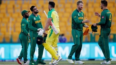 T20 World Cup: Australia beat South Africa by five wickets.&nbsp; (AP)