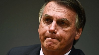 Brazilian President Jair Bolsonaro. (AFP Photo)