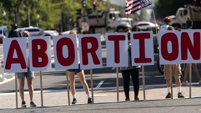 The Texas and Mississippi measures are among a series of Republican-backed laws passed at the state level limiting abortion rights. (AFP)