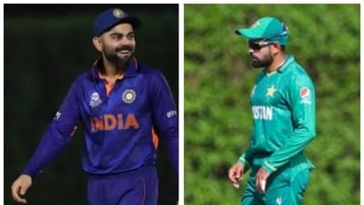 IND vs PAK T20 World Cup, Preview: With unbeaten run at stake, Virat Kohli's India open campaign against Babar Azam's Pakistan (HT COLLAGE) IND vs PAK T20 World Cup, Preview: With unbeaten run at stake, Virat Kohli's India open campaign against Babar Azam's Pakistan (HT COLLAGE)