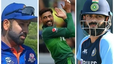 India vs Pakistan: Virat Kohli or Rohit Sharma, who holds key against PAK in T20 World Cup match? Pacer Mohammad Amir reveals his pick (AGENCIES/HT COLLAGE) India vs Pakistan: Virat Kohli or Rohit Sharma, who holds key against PAK in T20 World Cup match? Pacer Mohammad Amir reveals his pick (AGENCIES/HT COLLAGE)