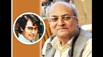 Tariq Khan at 22 (inset) and at 69 (above) Tariq Khan at 22 (inset) and at 69 (above)