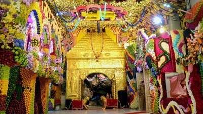 The premises of the shrine will have to be properly sanitised, as per the SOPs. (HT Photo) The premises of the shrine will have to be properly sanitised, as per the SOPs. (HT Photo)