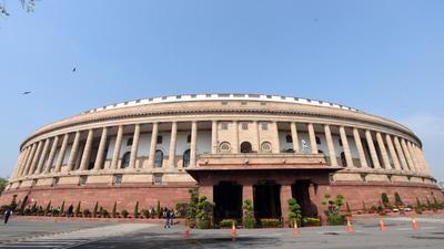 A view of Parliament house in New Delhi. (HT PHOTO)