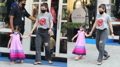 Inaaya Naumi Kemmu recently celebrated her fourth birthday. (Varinder Chawla) 