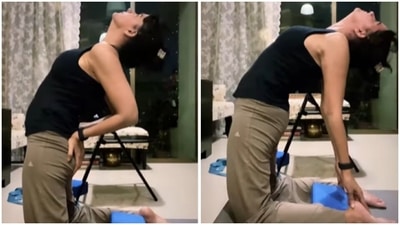 Shruti Seth’s intense backbend variations are our perfect weekend inspo (Instagram/@shru2kill) Shruti Seth’s intense backbend variations are our perfect weekend inspo (Instagram/@shru2kill)