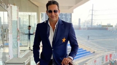 Former Pakistan captain Wasim Akram. (Wasim Akram/Instagram) Former Pakistan captain Wasim Akram. (Wasim Akram/Instagram)