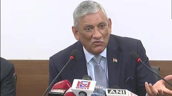 Chief of Defence Staff General Bipin Rawat delivered the keynote address of the 1st Ravi Kant Singh memorial lecture in Guwahati on Saturday. (ANI PHOTO.)