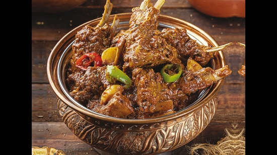 In India, Punjab Grill has subtly tweaked dishes at different locations, like the (above) Ahuna Mutton In India, Punjab Grill has subtly tweaked dishes at different locations, like the (above) Ahuna Mutton