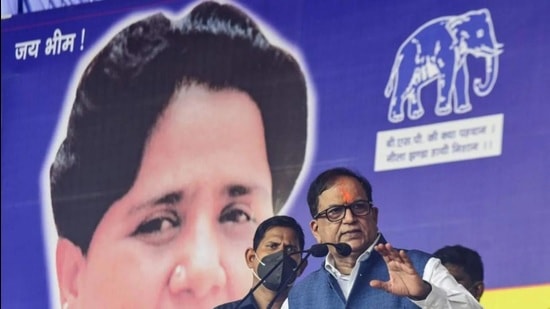 Bahujan Samaj Party general secretary Satish Chandra Mishra. (FILE PHOTO)