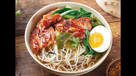 The Chicken Teriyaki Ramen at YouMee, which became a delivery phenomenon during the lockdown The Chicken Teriyaki Ramen at YouMee, which became a delivery phenomenon during the lockdown