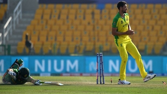 Earlier, Australia's bowlers scythed through South Africa's top and middle-order batting lineup to restrict them to 118 for nine. (PTI)(AP)