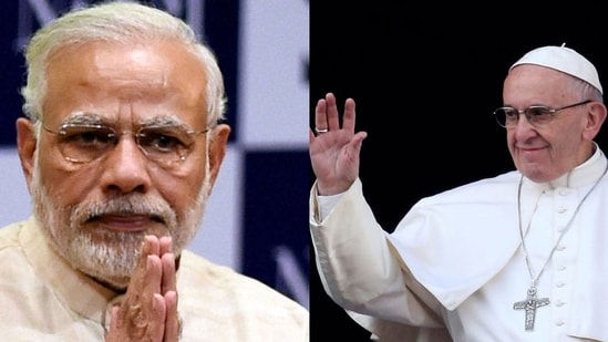 PM Modi will meet Pope Francis next week.(HT)