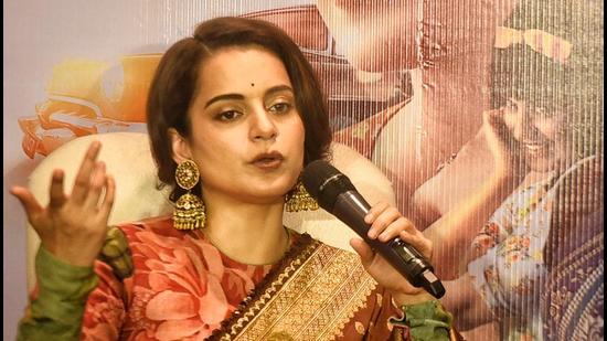 Javed Akhtar has filed a defamation case against Kangana Ranaut last November, alleging that she had made defamatory and baseless comments about him in a television interview (HT File) Javed Akhtar has filed a defamation case against Kangana Ranaut last November, alleging that she had made defamatory and baseless comments about him in a television interview (HT File)