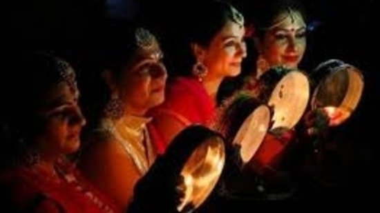 The festival of Karva Chauth is celebrated throughout India by married women to pray for the health and wellbeing of their husbands.