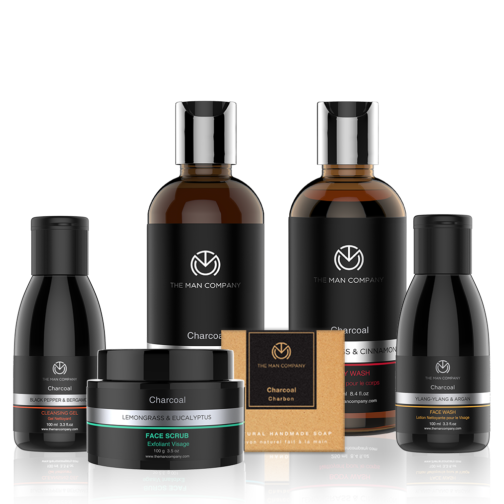 Activated charcoal has anti-bacterial properties and exfoliates your skin Activated charcoal has anti-bacterial properties and exfoliates your skin