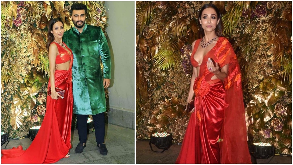 Malaika Arora with Arjun Kapoor. Malaika Arora with Arjun Kapoor. 