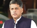 Congress leader Manish Tewari.(HT File Photo) Congress leader Manish Tewari.(HT File Photo)