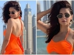 Aamna Sharif in orange bikini nails a sizzling beach look, check out her pics inside Aamna Sharif in orange bikini nails a sizzling beach look, check out her pics inside