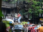 Alia shot the ad while standing atop a cab. Alia shot the ad while standing atop a cab.