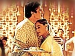Amitabh Bachchan has wished fans on Karwa Chauth. Amitabh Bachchan has wished fans on Karwa Chauth.