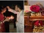 Shilpa Shetty gave a preview of her Karwa Chauth celebration on Instagram. Shilpa Shetty gave a preview of her Karwa Chauth celebration on Instagram.