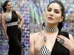 Sunny Leone slays smoking hot festive look in sheer black saree, backless blouse(Instagram/sameerkatariya92/sunnyleone) Sunny Leone slays smoking hot festive look in sheer black saree, backless blouse(Instagram/sameerkatariya92/sunnyleone)