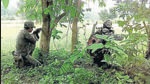 At around 10pm, the STF team came under heavy firing by the Maoists and fired back in self-defence, a police officer said. (HT Photo) At around 10pm, the STF team came under heavy firing by the Maoists and fired back in self-defence, a police officer said. (HT Photo)