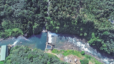 The Coachin International Airport Ltd. (CIAL) started the construction work of a weir across the Iruvazhinji River. (CIAL) The Coachin International Airport Ltd. (CIAL) started the construction work of a weir across the Iruvazhinji River. (CIAL)
