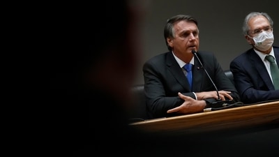 Brazilian President Jair Bolsonaro. (AP) Brazilian President Jair Bolsonaro. (AP)