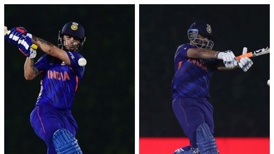 Ishan Kishan and Rishabh Pant. (File/AP)
