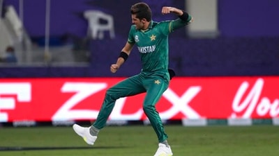 Pakistan pacer Shaheen Afridi&nbsp; (AP)
