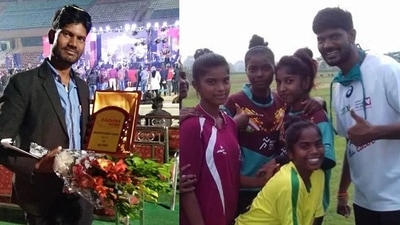Anand Prasad Gope now provides free football coaching to approximately 300 young people, most of whom are girls. (Twitter) Anand Prasad Gope now provides free football coaching to approximately 300 young people, most of whom are girls. (Twitter)