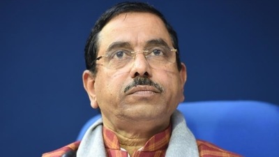 Union minister Pralhad Joshi (Sonu Mehta/HT Archive)