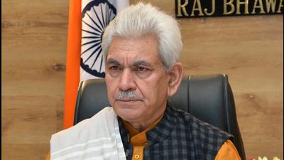 Jammu and Kashmir lieutenant governor Manoj Sinha said Kashmiri migrants faced “grave problems” and his administration launched an online portal to address them. (HT Photo)