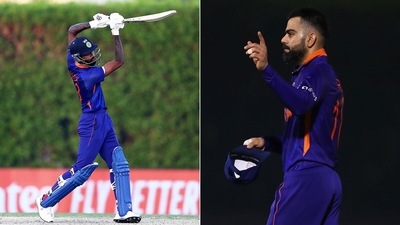 Despite Hardik Pandya's shady form, Virat Kohli is likely to persist with the all-rounder. (Getty Images) Despite Hardik Pandya's shady form, Virat Kohli is likely to persist with the all-rounder. (Getty Images)