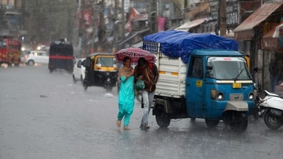The IMD has forecasted isolated heavy rainfall or snowfall over eastern parts of Jammu and Kashmir. (AP) The IMD has forecasted isolated heavy rainfall or snowfall over eastern parts of Jammu and Kashmir. (AP)