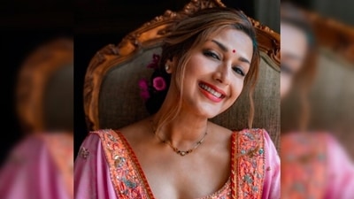 Sonali Bendre shared a heartfelt post on Instagram on the occasion of Karva Chauth. She shared a photo of herself in an orange and pink salwar suit and captioned her post, "I have always believed that traditions are what you make of them... to me they are a bridge between the past, present and future. I respect where they came from but never hesitated to give it my own meaning. Karwa Chauth is one such festival… to me, it has always been a celebration of family and friends that are family." She also went on to mention in her post that she gets pampered by her husband on this day. (Instagram/@iamsonalibendre)