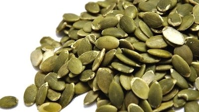 Pumpkin seeds: Pumpkin seeds are rich in potassium. Eating food rich in potassium is known to reduce symptoms of stress and anxiety. (Pixabay) Pumpkin seeds: Pumpkin seeds are rich in potassium. Eating food rich in potassium is known to reduce symptoms of stress and anxiety. (Pixabay)