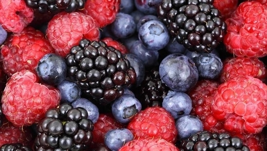 Berries: Berries and other foods rich in antioxidants help relieve symptoms of anxiety according to studies.(Pixabay)