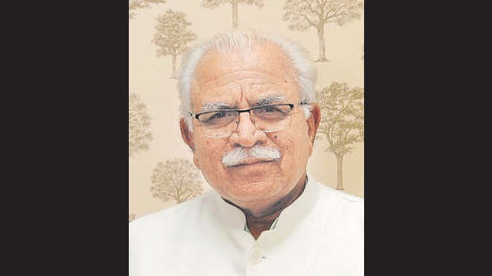 Chief minister Manohar Lal Khattar chaired a high-level meeting of officers in which issues related to the availability and demand of DAP fertilisers were discussed. (HT File)