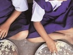 Teachers in Chhattisgarh village walk 8 km every day carrying ration to ensure mid-day meal in govt school (AFP) Teachers in Chhattisgarh village walk 8 km every day carrying ration to ensure mid-day meal in govt school (AFP)