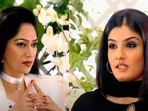 Raveena Tandon on Rendezvous with Simi Garewal.&nbsp;