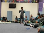 India vs Pakistan: Babar Azam delivers riveting dressing room speech after historic win, video goes viral - WATCH(PCB TWITTER/SCREENGRAB) India vs Pakistan: Babar Azam delivers riveting dressing room speech after historic win, video goes viral - WATCH(PCB TWITTER/SCREENGRAB)