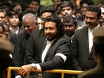 Suriya in a still from Jai Bhim. Suriya in a still from Jai Bhim.