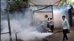 An NDMC health worker fumigates an area in New Delhi as a preventive measure against the spread of dengue. There’s been no relief for Delhi residents after a drop in Covid-19 cases as dengue cases have been on the rise. (Arvind Yadav/HT PHOTO) An NDMC health worker fumigates an area in New Delhi as a preventive measure against the spread of dengue. There’s been no relief for Delhi residents after a drop in Covid-19 cases as dengue cases have been on the rise. (Arvind Yadav/HT PHOTO)