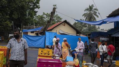 Kerala had been witnessing maximum Covid-19 cases in the country for more than four months. (AP) Kerala had been witnessing maximum Covid-19 cases in the country for more than four months. (AP)