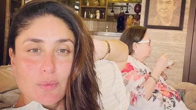 Kareena Kapoor shared a new photo with Babita Kapoor on Instagram. Kareena Kapoor shared a new photo with Babita Kapoor on Instagram.